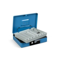 Cassetta portavalori holenburg deluxe s blu [3413bl]
