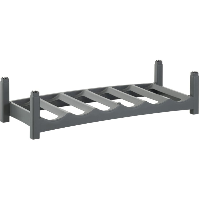 Casellario portabottiglie rotho 6 antracite