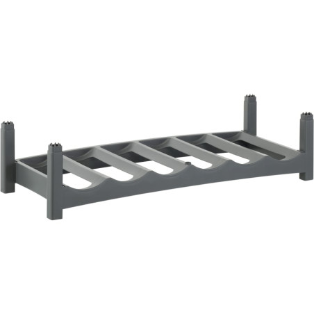 Casellario portabottiglie rotho 6 antracite