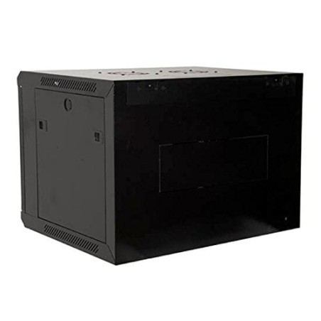 Armadio rack a muro digitus 9u (a)505 x (l)600 x (p) 450mm nero [dn1909uecn]