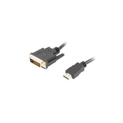 Cavo lanberg hdmi(m)-dvi-d(m) 3m nero [aklagvh00000034]