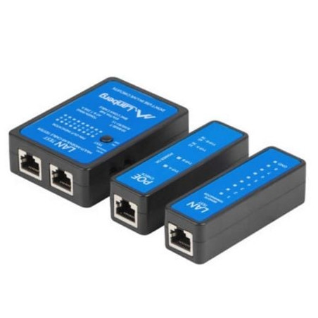 Tester cavi lanberg poe per rj-12/45/11, coaxial [nt-0404]