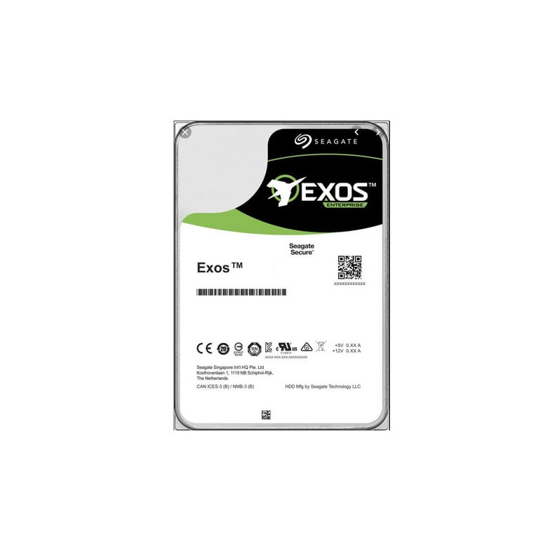 Hard disk 3,5 14tb seagate exos x16, sata/600, 7200rpm, 256mb cache