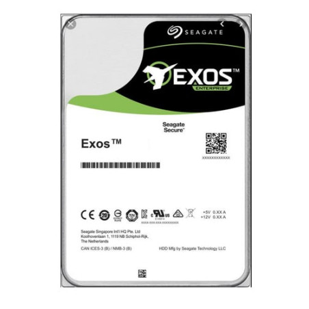 Hard disk 3,5 14tb seagate exos x16, sata/600, 7200rpm, 256mb cache