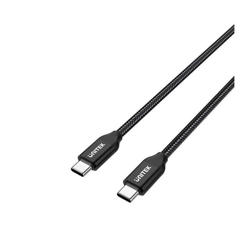 Cavo unitek mobile 2m pd usb-c 100w [c14059bk]