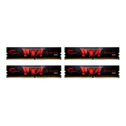 Ram dimm ddr4 64gb g.skill aegis f4-3200c16q-64gis k4 (4x16gb)