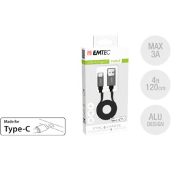 Cavo emtec usb-a a typec 3.1 gen2 t700 [t700tcu3]