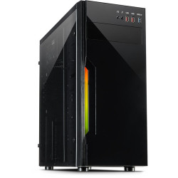 Case intertech b-42 rgb midi tower nero [88881320]