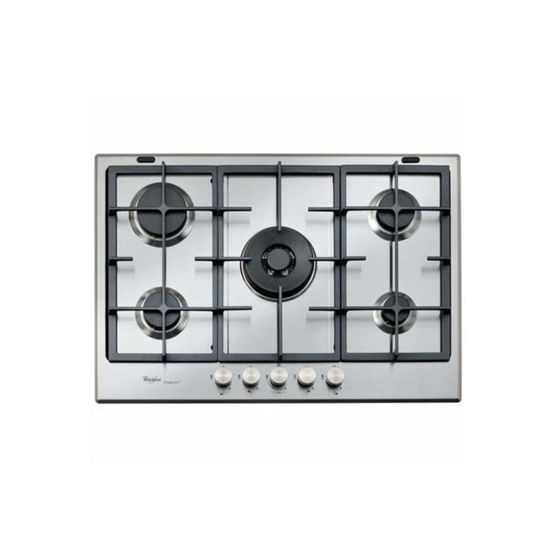 Piano cottura a gas whirlpool gmr 7522/ ixl acciaio inossidabile