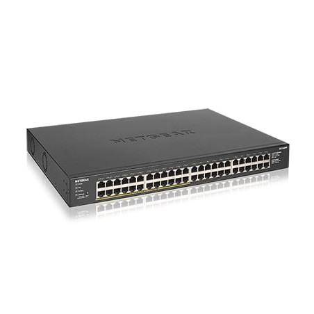 Switch netgear 48port 10/100/1000 gs348pp poe+ [gs348pp-100eus]