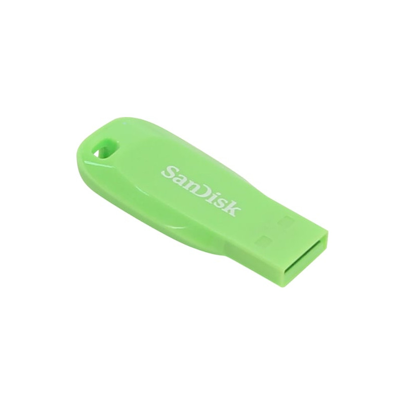 Pen drive 32gb sandisk cruzer blade / usb 2.0 / verde [sdcz50c-032g-b35ge]