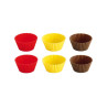 Pirottini tescoma colorati silicone cm.9 pz.6 [tescoma]