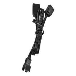 Cavo adattatore phanteks 3-pin 5v nero