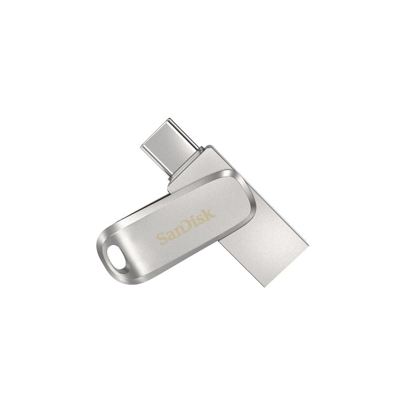 Pen drive 512gb sandisk ultra dual drive luxe usb type-a / usb