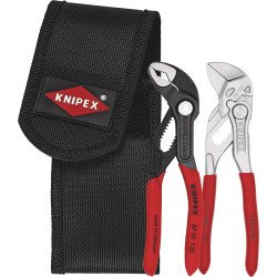 Set pinze knipex mini con tasca portautensili, 2 pezzi [00 20 72