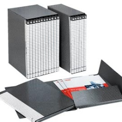 Cartella in cartone con elastico esselte 6 pz. in gruppo doeso 1,cm