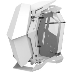 Case jonsbo mod3 big-tower showcase, tempered glass bianco