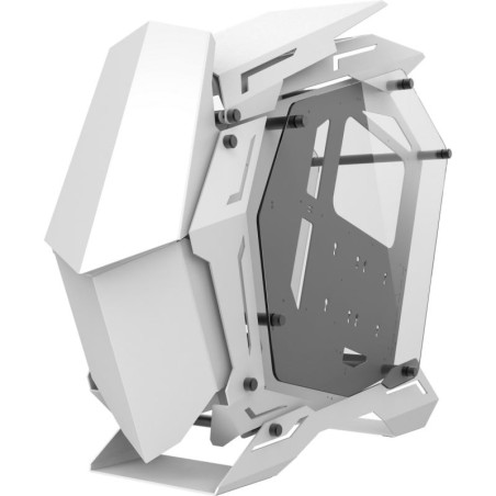 Case jonsbo mod3 big-tower showcase, tempered glass bianco