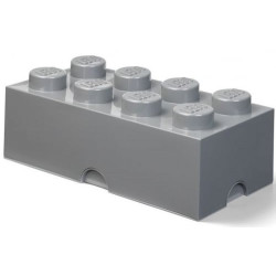 Contenitore mattoncino room copenhagen lego brick 8 grigio [40041754]