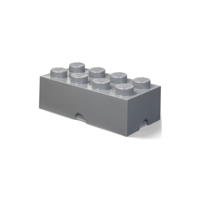Contenitore mattoncino room copenhagen lego brick 8 grigio [40041754]