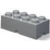 Contenitore mattoncino room copenhagen lego brick 8 grigio [40041754]