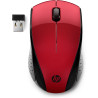 Mouse hp 220 rf wireless nero/rosso [7kx10aa]