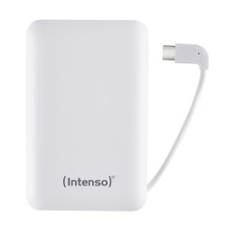 Batteria portatile intenso powerbank xc10000 bianco +usb-a a