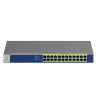 Switch netgear gs524pp 24 porte poe+ poe-budget 300w grigio [gs524pp-100eus]