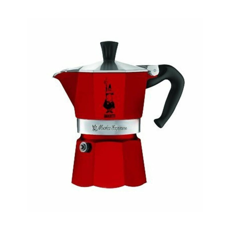Caffettiera bialetti moka express 1tz rossa [0004941]