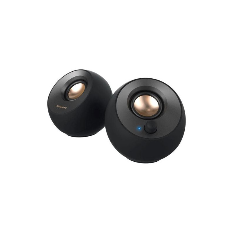 Altoparlanti creative labs pebble v2 usb-c 2.0 nero [ugcrlk200000012]