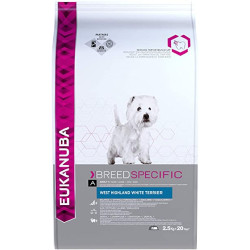 Cibo per cani eukanuba west highland white terrier 2.5 kg