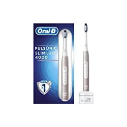 Spazzolino elettrico braun oral-b pulsonic slim luxe 4100 oro/rosa
