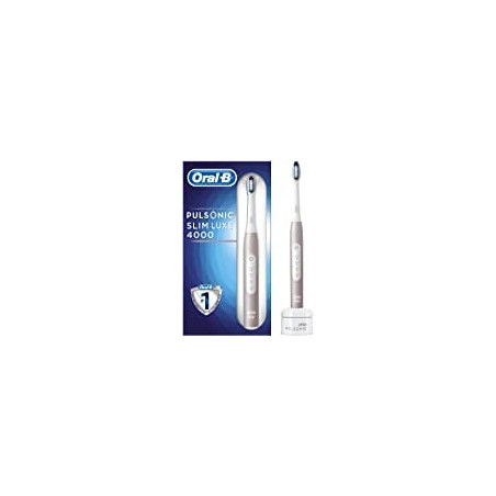 Spazzolino elettrico braun oral-b pulsonic slim luxe 4100 oro/rosa