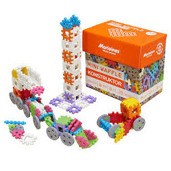 Costruzioni marioinex 902271 lotto di 300 mini waffle multicolori