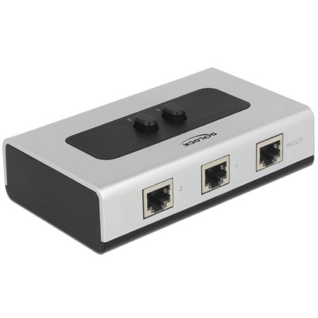 Switch delock rj45 2-port [87673]