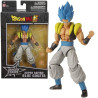 Action figure bandai - di gogeta dragon ball stars, blu