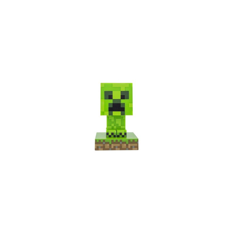 Lampada da comodino paladone - minecraft creeper icon light