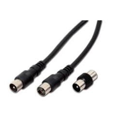 Cavo coassiale nuova videosuono 9/28 2m nero