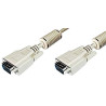 Cavo vga nuova videosuono d-sub 1.5m m-m bianco