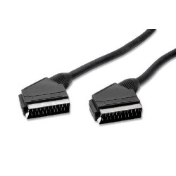 Cavo scart nuova videosuono 1.5m m-m 21-pin nero