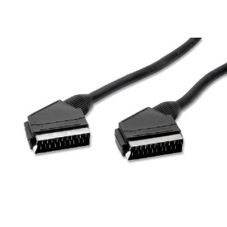 Cavo scart nuova videosuono 1.5m m-m 21-pin nero