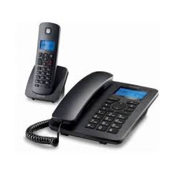 Telefono fisso motorola c4201 combo (fisso & cordless)[107c4201it]