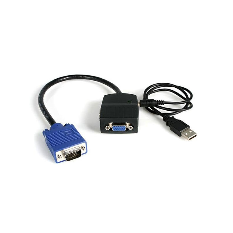 cavo adattatore startech.com sdoppiatore vga 2 porte [st122le]