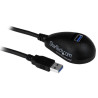 Cavo di prolunga startech.com usb 3.0 1.5m [usb3sext5dkb]