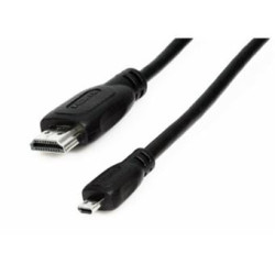 Cavo hdmi nuovavideosuono micro hdmi tipo a e d 1.5m nero