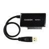 Adattatore sata esterno axagon all in one fastport 3 nero [adsa-fp3]