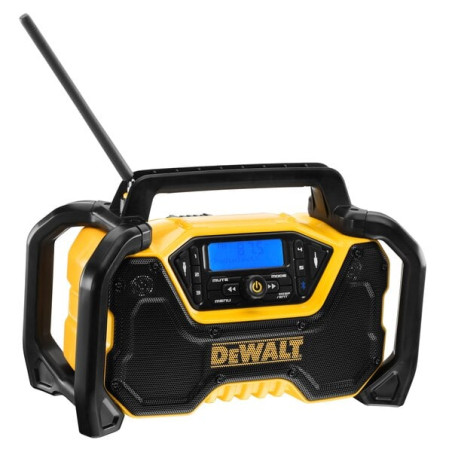 Radio da cantiere dewalt dcr029-qw bluetooth xr nero giallo [dcr029-qw]