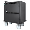 Armadietto stazione di ricarica manhattan con ruote per 32 notebook