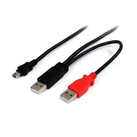 Cavo sdoppiatore startech.com usb-a a mini b 6 ft [usb2habmy6]