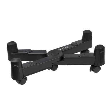 Carrello porta pc vultech cp-03 in plastica 5 ruote [cp-03]